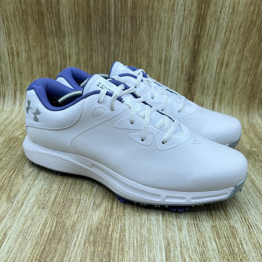 Under Armour Charged Breathe 2 Women's Size 9‎ Golf Shoes White 3026406-101 NEW